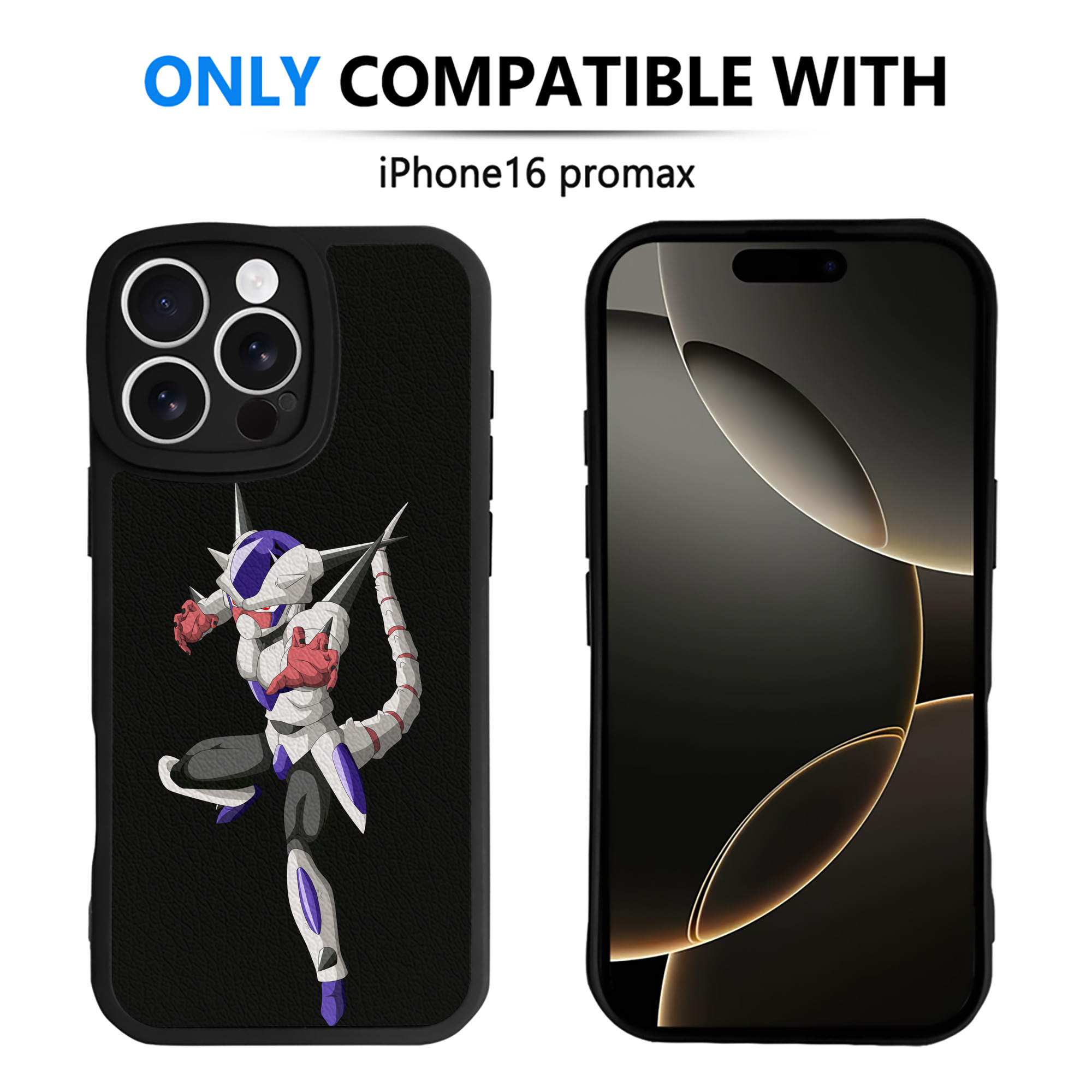 （画像用） ドラゴンボール クリーサ DRAGON BALL Kulisa 【iPhone 16シリーズ対応】シリコンスマホケース（レザー調） 材質：シリコン
